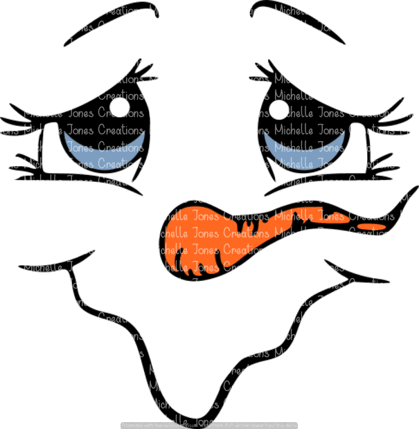 Snowman Face - Cara Muñeco De Nieve - Transparent PNG Free Download | PNGio