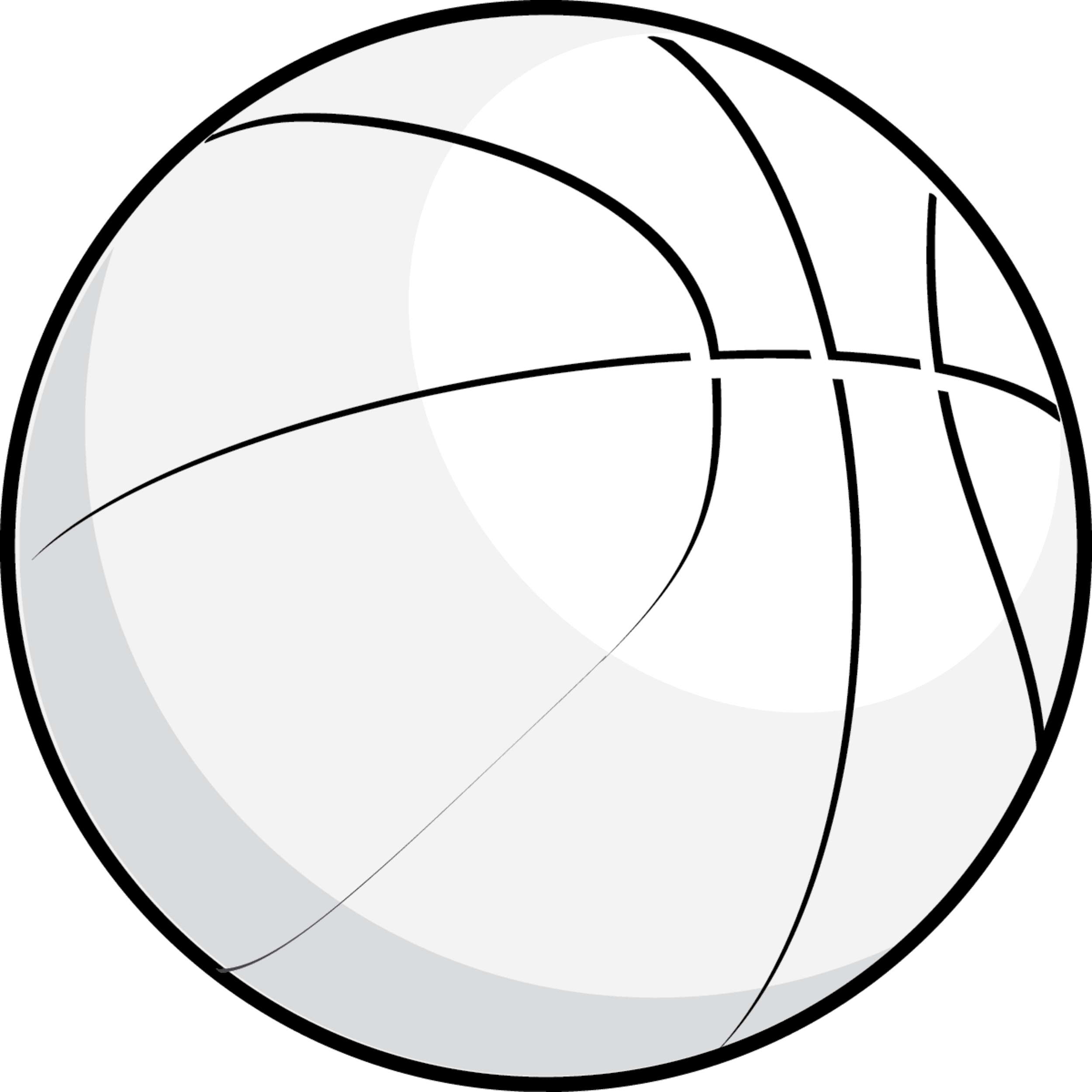 Basketball Black And White House Clipart Black And White Basketball Ball Png Free Transparent PNG Clipart Images Download. - Transparent PNG Free Download | PNGio