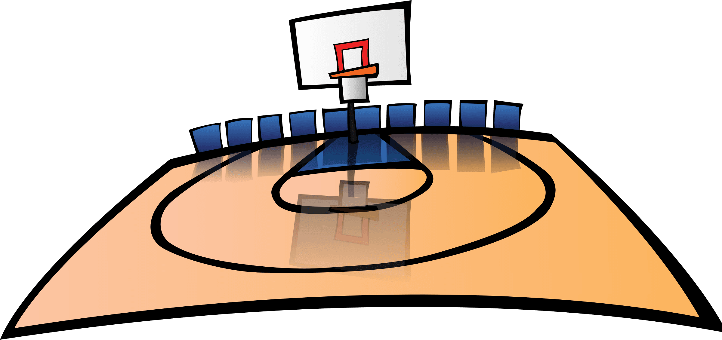 Clipart Basketball Court Basketball Court Cartoon Free Transparent PNG Clipart Images Download. - Transparent PNG Free Download | PNGio