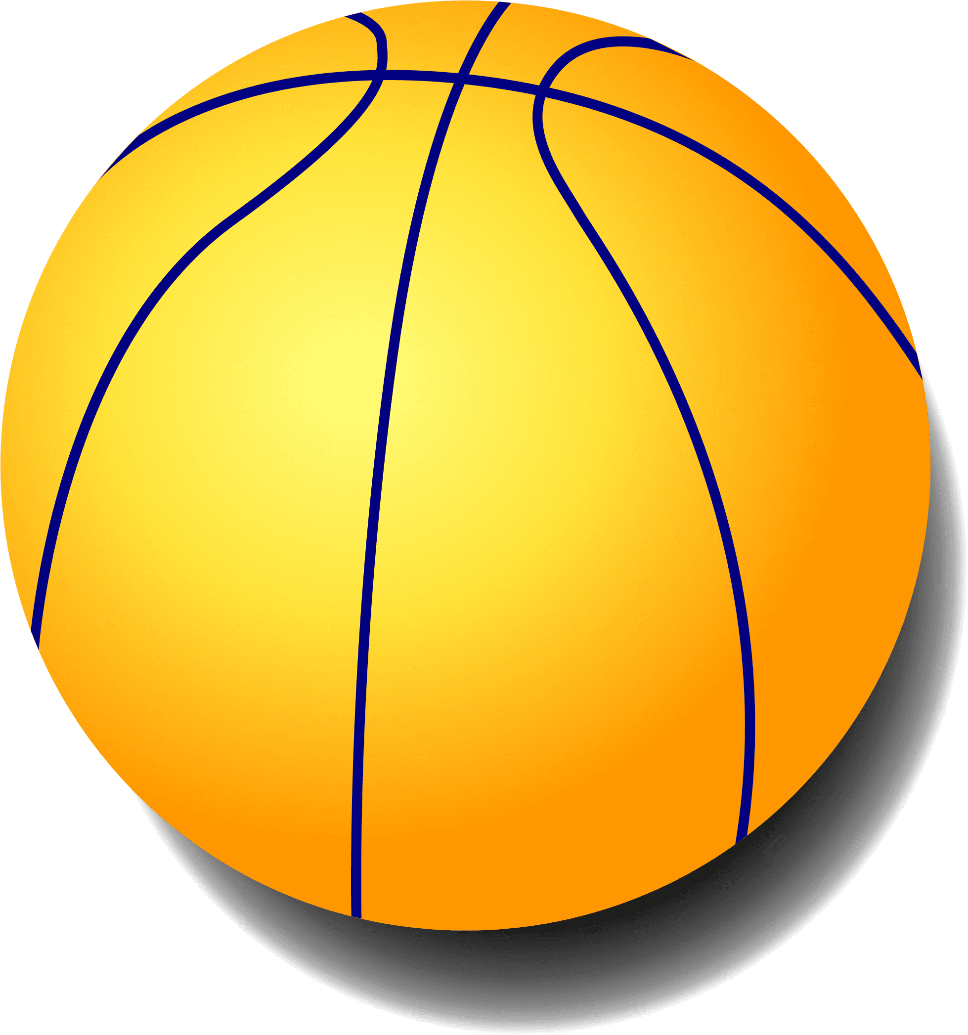 Basketball Ball Light Yellow Basketball Png Free Transparent PNG Clipart Images Download. - Transparent PNG Free Download | PNGio