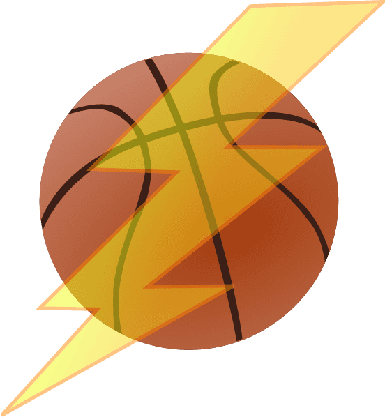 Basketball With Lightning Bolt Free Transparent PNG Clipart Images Download. - Transparent PNG Free Download | PNGio