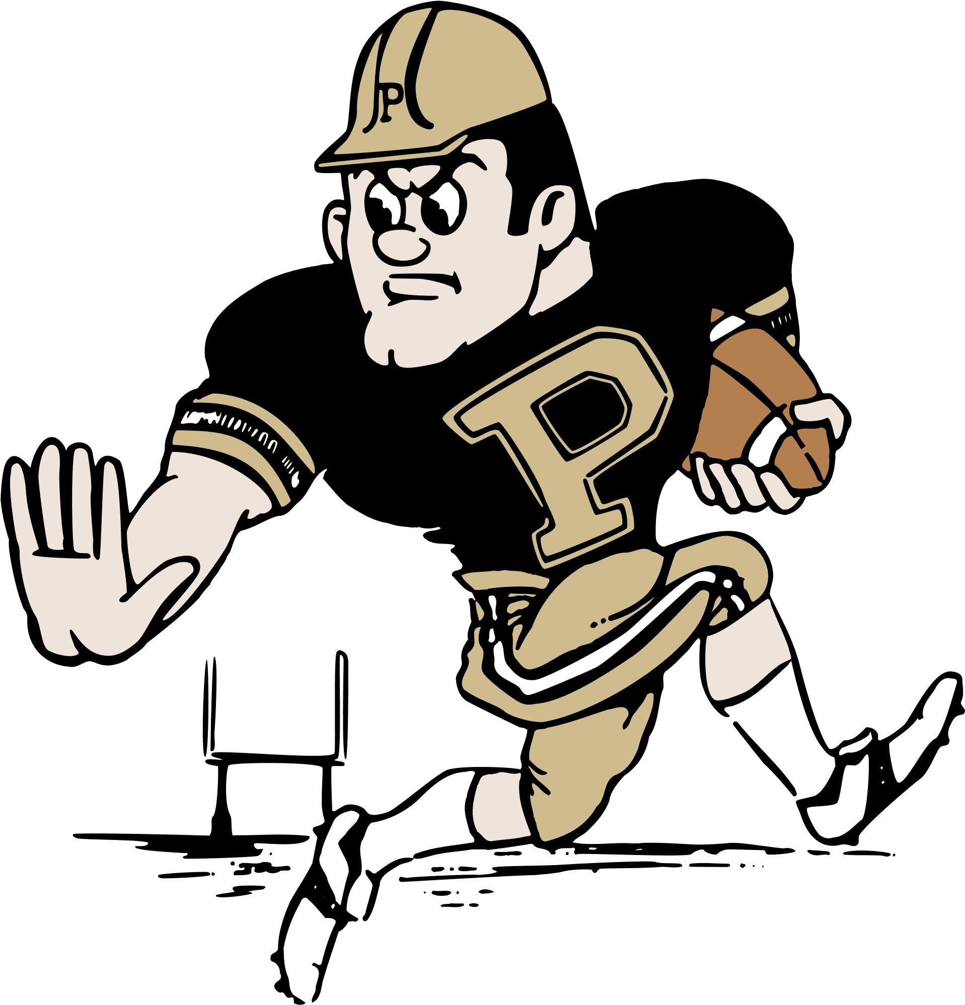 Purdue University Pete Logo Black And White Purdue Basketball Mascot Png Free Transparent PNG Clipart Images Download. - Transparent PNG Free Download | PNGio