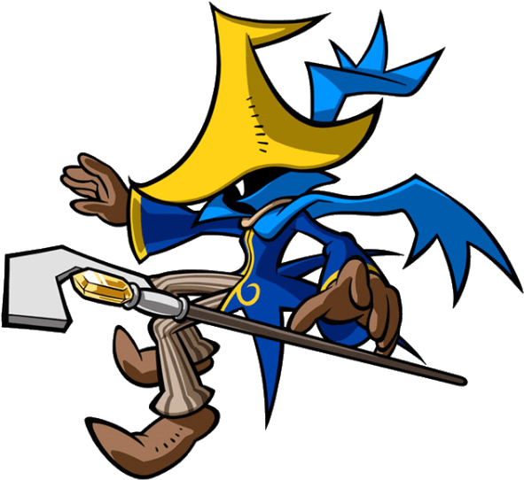 Black Mage Is One Of The Four Heroes Of Light From Mario Slam Basketball Mage Noir Free Transparent PNG Clipart Images Download. - Transparent PNG Free Download | PNGio