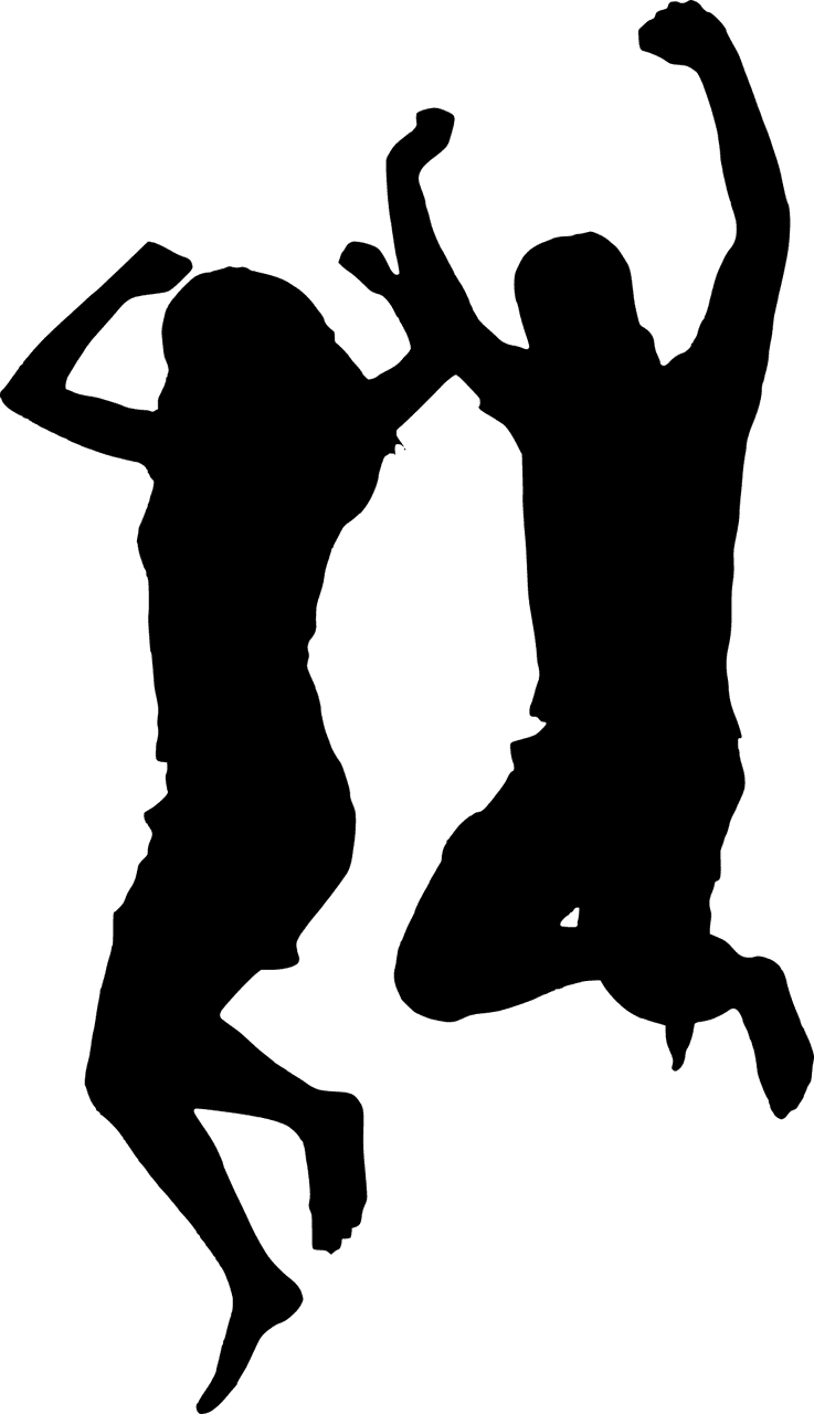 Vacation, Silhouette, Couples, Jumping, Happy Block Basketball Free Transparent PNG Clipart Images Download. - Transparent PNG Free Download | PNGio