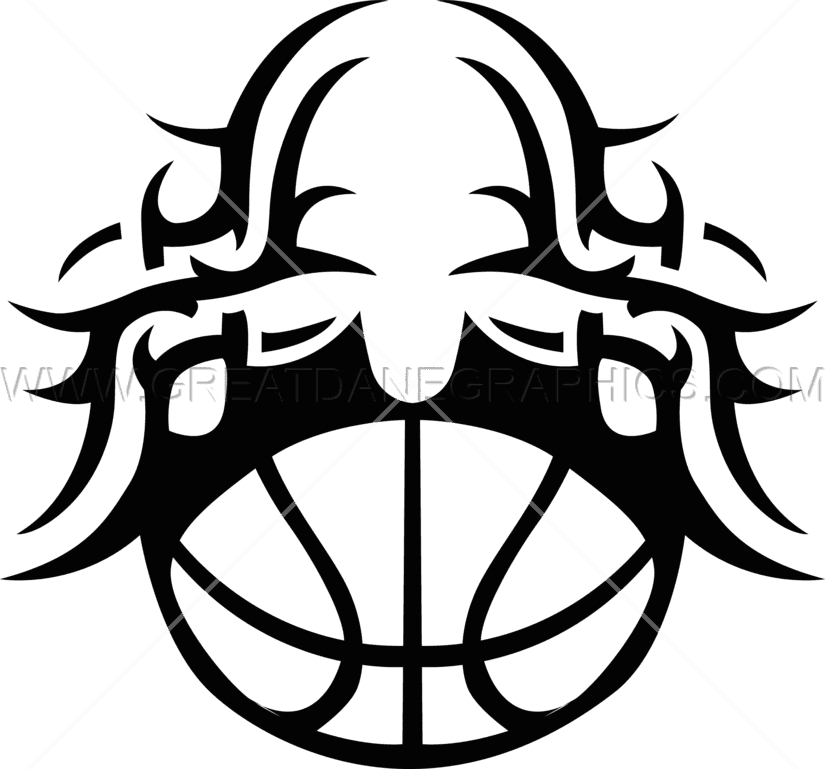 Tribal Half Basketball Basketball Free Transparent PNG Clipart Images Download. - Transparent PNG Free Download | PNGio