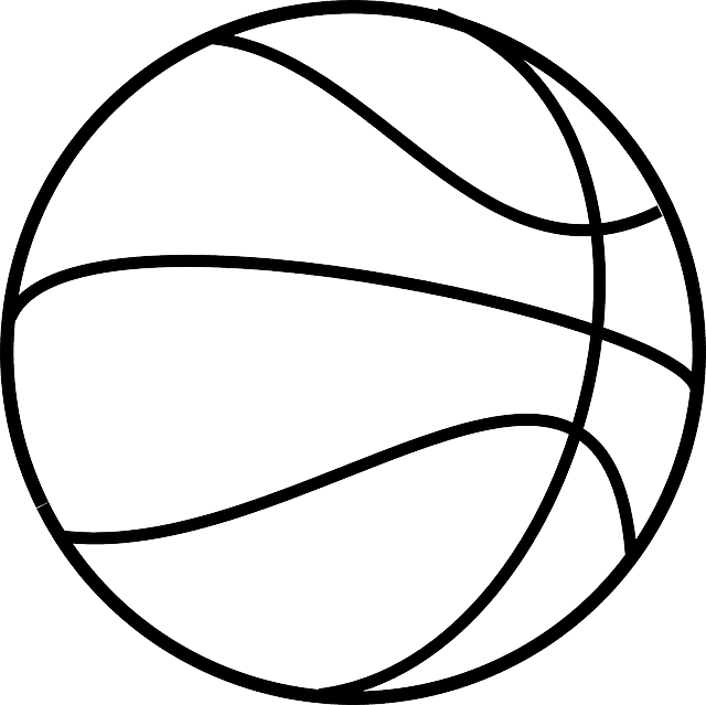 Basketball Graphic Basketball Clip Art Black And White Free Transparent PNG Clipart Images Download. - Transparent PNG Free Download | PNGio