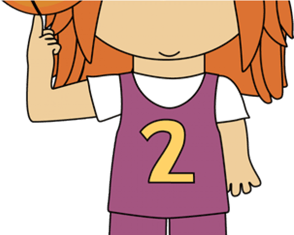 Basketball Clipart Student Playing Girls Basketball Clip Art Free Transparent PNG Clipart Images Download - Transparent PNG Free Download | PNGio