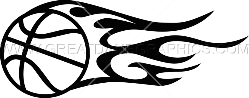 Flying Flaming Basketball Black And White Flaming Basketball Free Transparent PNG Clipart Images Download - Transparent PNG Free Download | PNGio