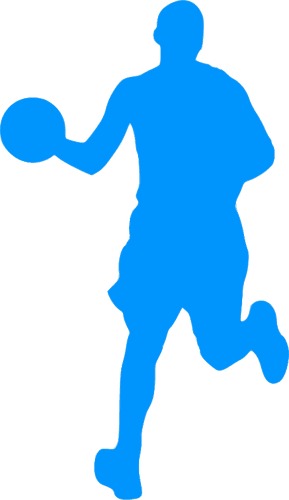 Basketball Player Outline Image Public Domain Vectors - Basketball - Free Transparent PNG Clipart Images Download. ClipartMax.com - Transparent PNG Free Download | PNGio