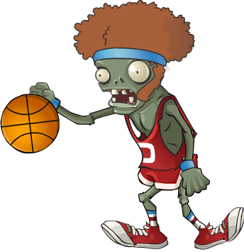 Zombie Basketball Player - Plants Vs Zombies Basketball Zombie - Free Transparent PNG Clipart Images Download. ClipartMax.com - Transparent PNG Free Download | PNGio