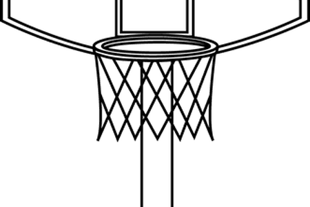 Svg Royalty Free Download Download Wallpaper Hoop Full - Draw A Basketball Ring - Free Transparent PNG Clipart Images Download. ClipartMax.com - Transparent PNG Free Download | PNGio