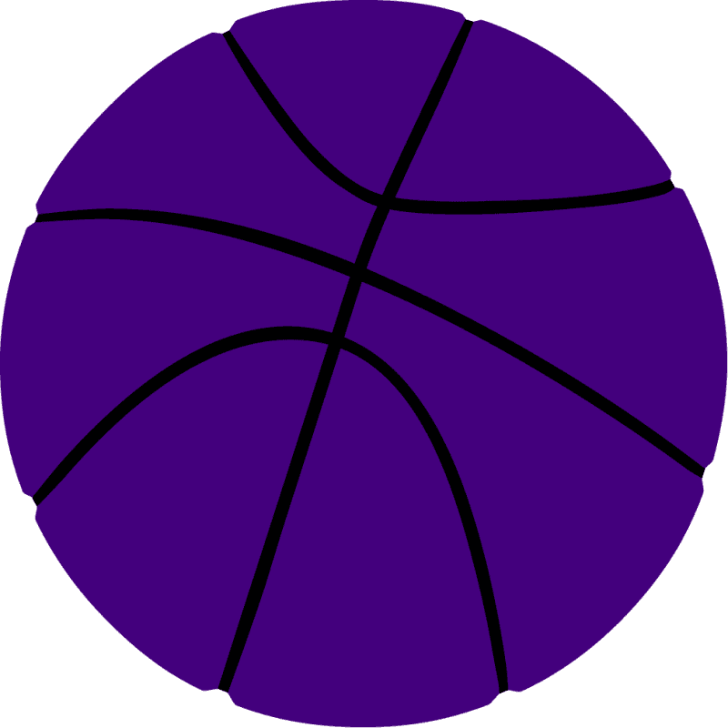 Purple Clipart Basketball - Sentido Obrigatorio - Free Transparent PNG Clipart Images Download. ClipartMax.com - Transparent PNG Free Download | PNGio