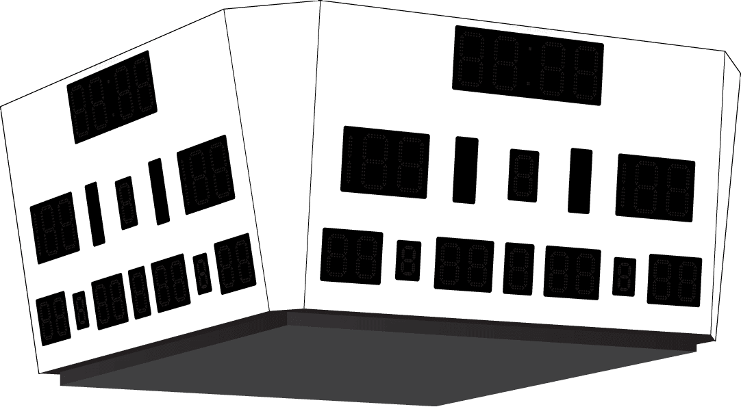 Four-sided Basketball Scoreboard - Architecture - Free Transparent PNG Clipart Images Download. ClipartMax.com - Transparent PNG Free Download | PNGio