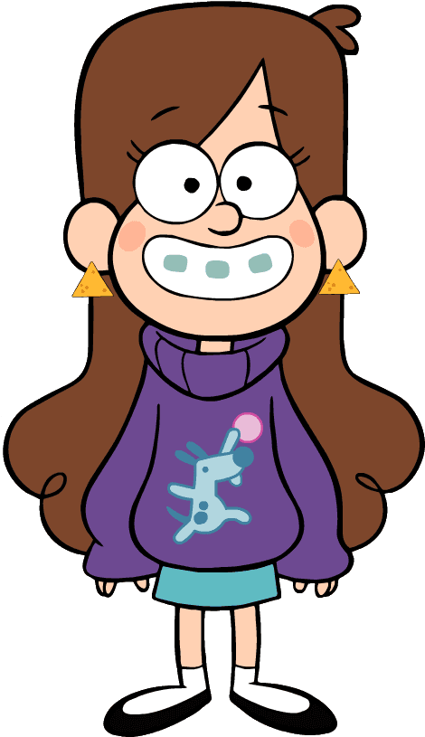 Mabel Basketball Dog Sweater With Dorito Ear Rings - Gravity Falls Mabel Sweaters - Free Transparent PNG Clipart Images Download. ClipartMax.com - Transparent PNG Free Download | PNGio