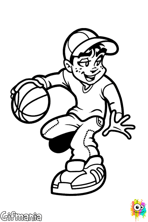 Boy Playing Basketball - Baloncesto Dibujo - Free Transparent PNG Clipart Images Download. ClipartMax.com - Transparent PNG Free Download | PNGio