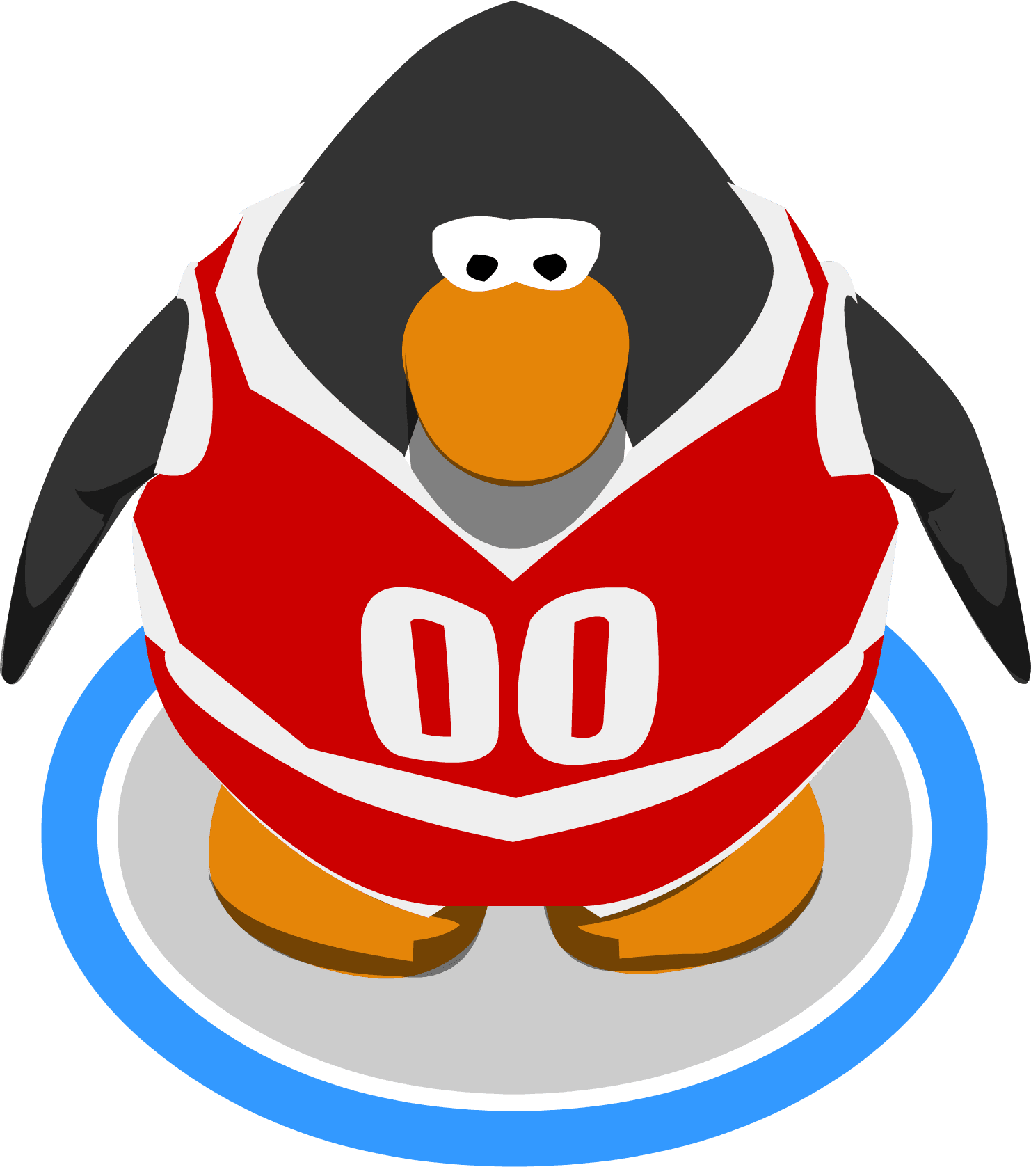 Red Basketball Jersey In-game - Club Penguin Black Belt - Free Transparent PNG Clipart Images Download. ClipartMax.com - Transparent PNG Free Download | PNGio