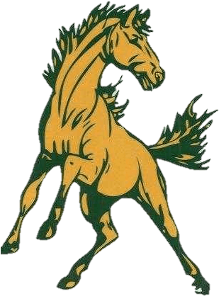 Girl Basketball Woodlawn Vs Jackson-olin High - Oakdale High School Mustangs - Free Transparent PNG Clipart Images Download. ClipartMax.com - Transparent PNG Free Download | PNGio
