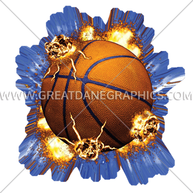 Explosive Basketball - Watercolor Volleyball With Fire Spots T-shirt, Vb-80008 - Free Transparent PNG Clipart Images Download. ClipartMax.com - Transparent PNG Free Download | PNGio