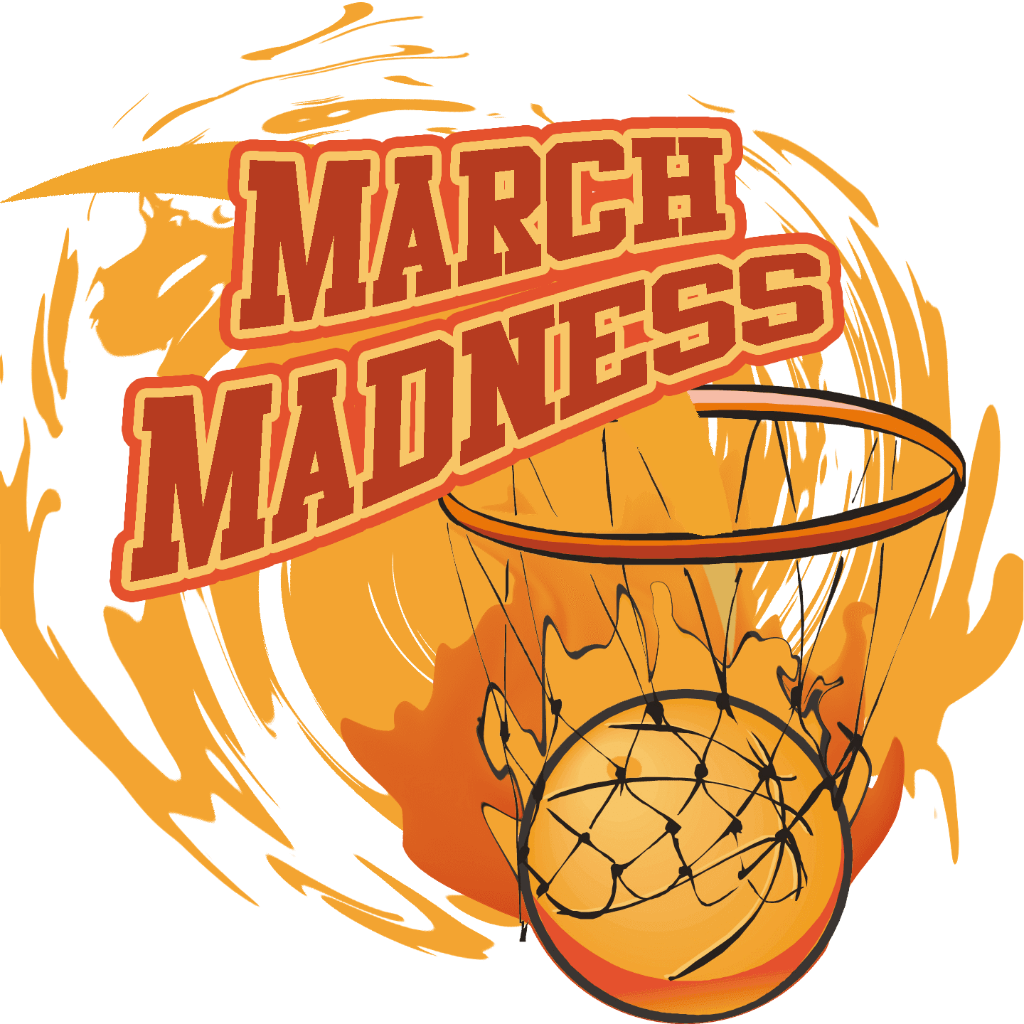 Clip Art For March Madness Basketball Download - Ncaa March Madness T-shirt - Free Transparent PNG Clipart Images Download. ClipartMax.com - Transparent PNG Free Download | PNGio