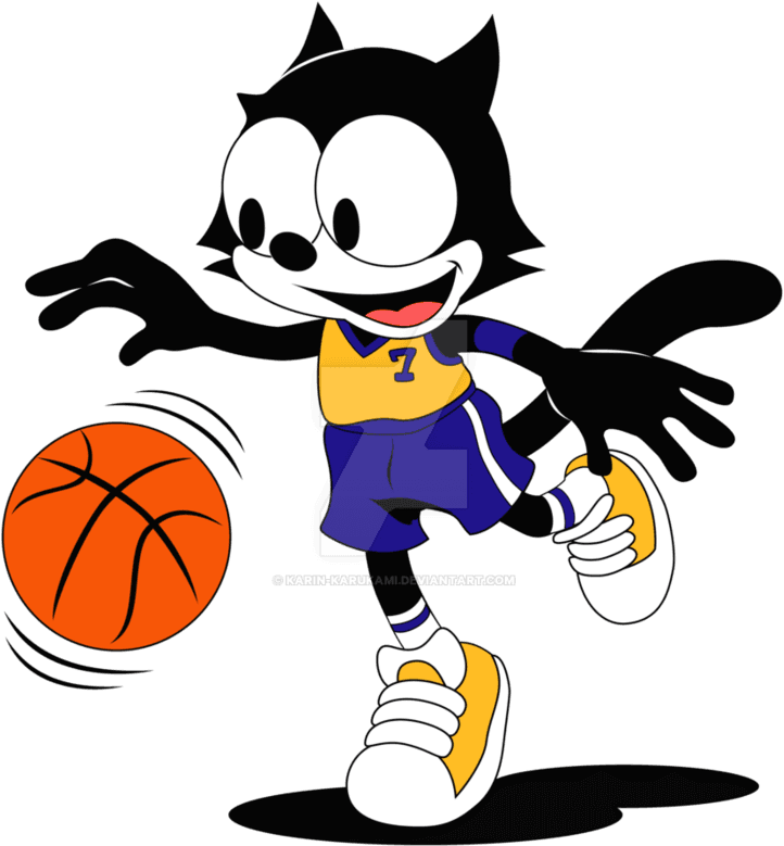 Felix Playing Basketball By Karin-karukami - Streetball - Free Transparent PNG Clipart Images Download. ClipartMax.com - Transparent PNG Free Download | PNGio