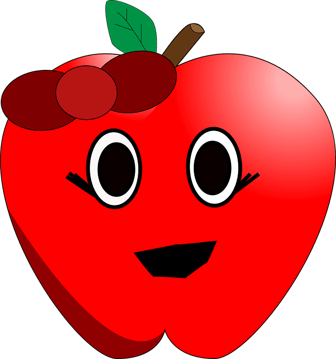 Apples Clip Art - Apple Clipart With Eyes - Free Transparent PNG Clipart Images Download. - Transparent PNG Free Download | PNGio