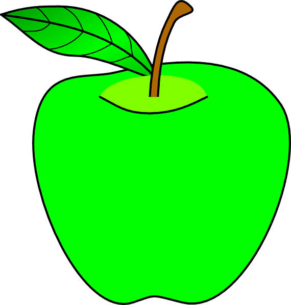 Green Apples Clipart Apple Clip Art At Clker Com Vector - Apple Clip Art - Free Transparent PNG Clipart Images Download. - Transparent PNG Free Download | PNGio