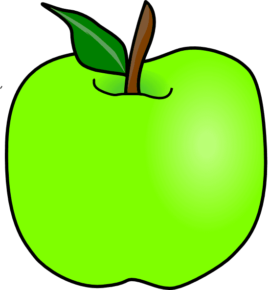 Green Delicious Apple Clip Art - Green Apple Cartoon Clipart - Free Transparent PNG Clipart Images Download. - Transparent PNG Free Download | PNGio