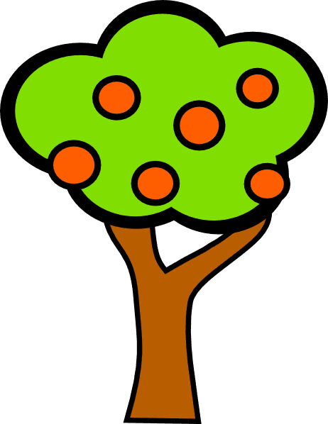 Apple Tree Clip Art At Clker - Apples On A Tree Cartoon - Free Transparent PNG Clipart Images Download. - Transparent PNG Free Download | PNGio
