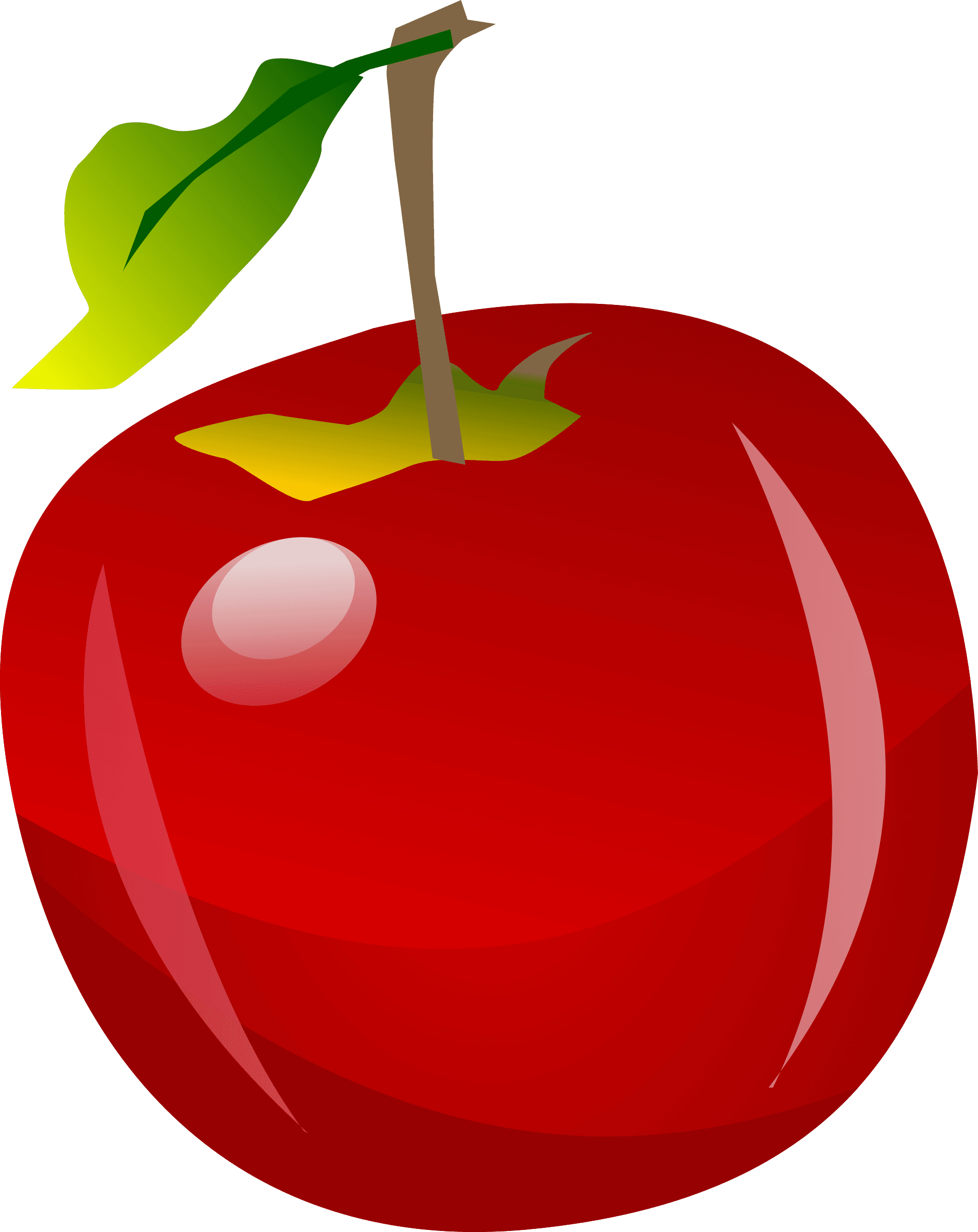 Red Apple Clipart Png - Shiny Apple Clip Art - Free Transparent PNG Clipart Images Download. - Transparent PNG Free Download | PNGio