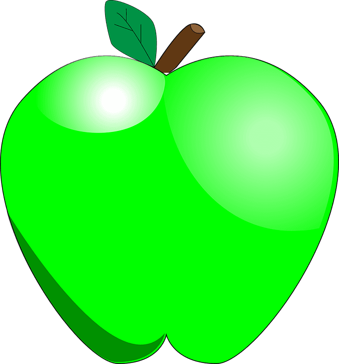 Green Apple, Food, Apple, Fruit, Healthy - Green Apple Clipart - Free Transparent PNG Clipart Images Download. - Transparent PNG Free Download | PNGio
