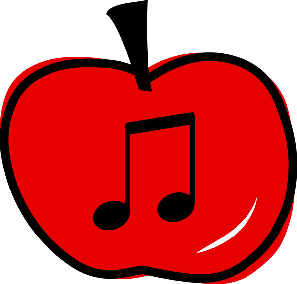 Apple Eighth Notes Clip Art At Clker Com Vector Online - Ten Apples Up On Top Apples - Free Transparent PNG Clipart Images Download. - Transparent PNG Free Download | PNGio