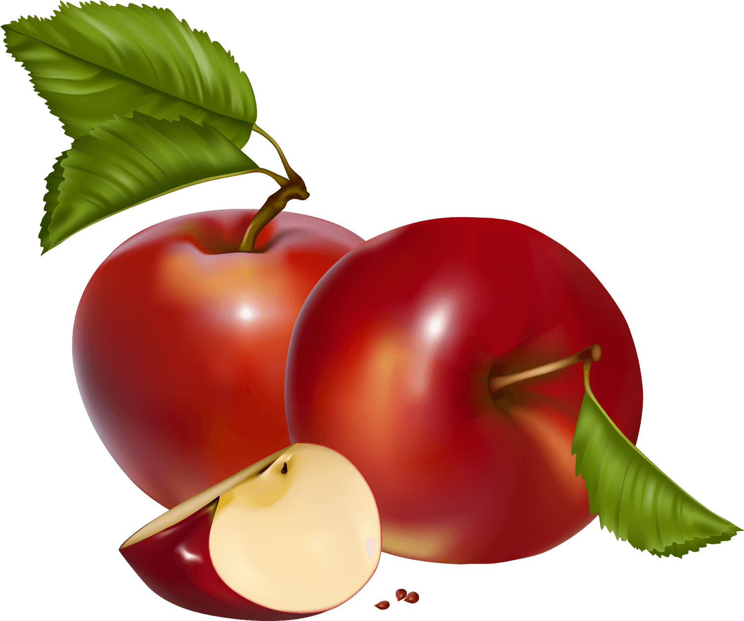 Red Apples Png Clipart - Apples Clipart Png - Free Transparent PNG Clipart Images Download. - Transparent PNG Free Download | PNGio