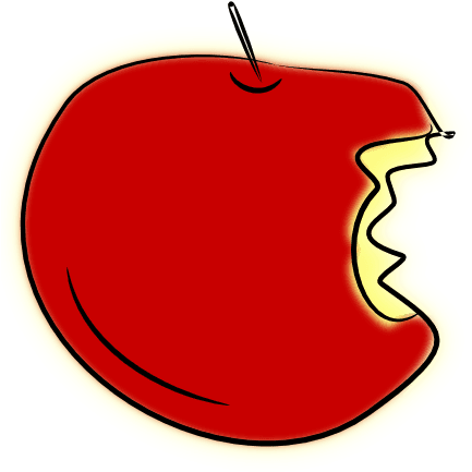 Bitten Red Apple Clipart - Apple Bitten Clipart Without Background - Free Transparent PNG Clipart Images Download. - Transparent PNG Free Download | PNGio