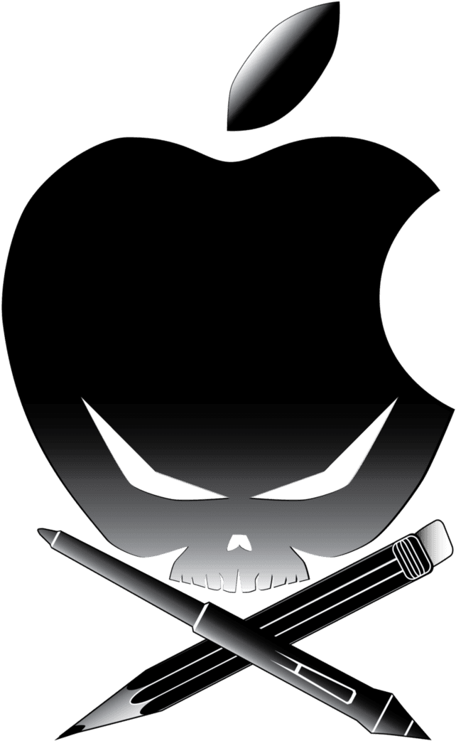 Skull Apple Logo - Apple Logo Vector - Free Transparent PNG Clipart Images Download. - Transparent PNG Free Download | PNGio