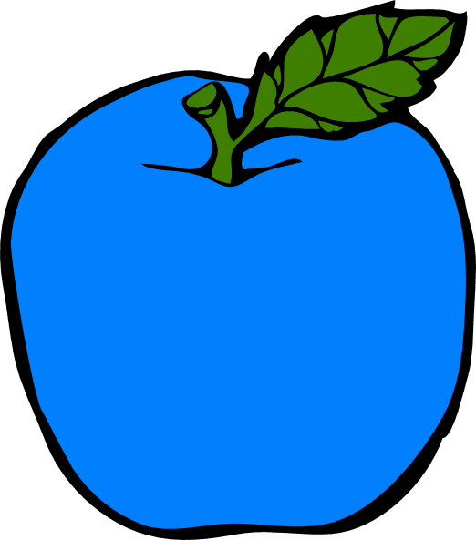 Blue Apple Clipart - Blue Apple Clipart - Free Transparent PNG Clipart Images Download. - Transparent PNG Free Download | PNGio