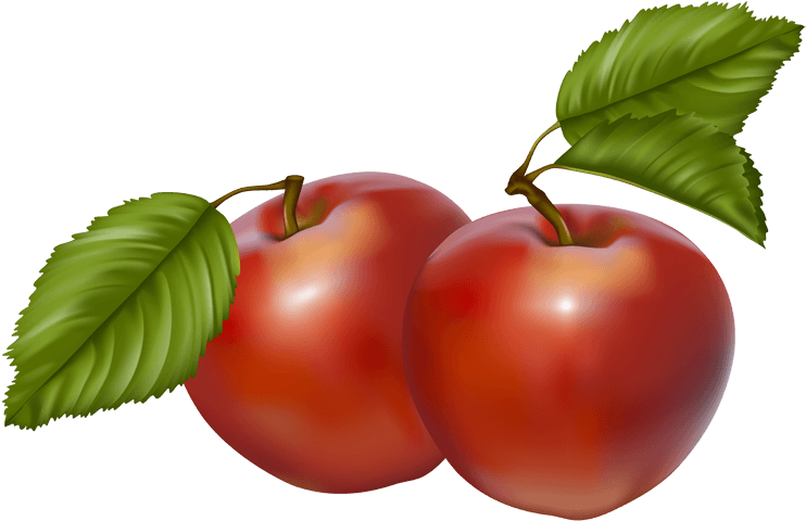 Download - Clip Art 2 Apples - Free Transparent PNG Clipart Images Download. - Transparent PNG Free Download | PNGio