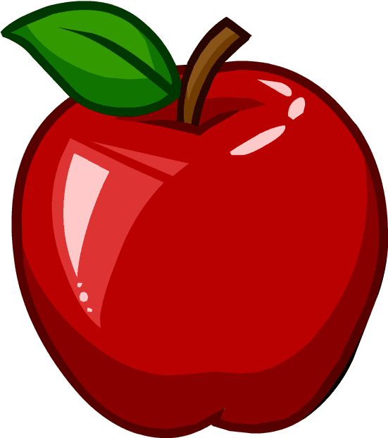 Apple - Red Apple Cartoon Png - Free Transparent PNG Clipart Images Download. - Transparent PNG Free Download | PNGio