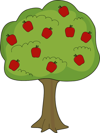 Apple Tree With Fallen Apples Clip Art - Apple Tree Clipart - Free Transparent PNG Clipart Images Download. - Transparent PNG Free Download | PNGio