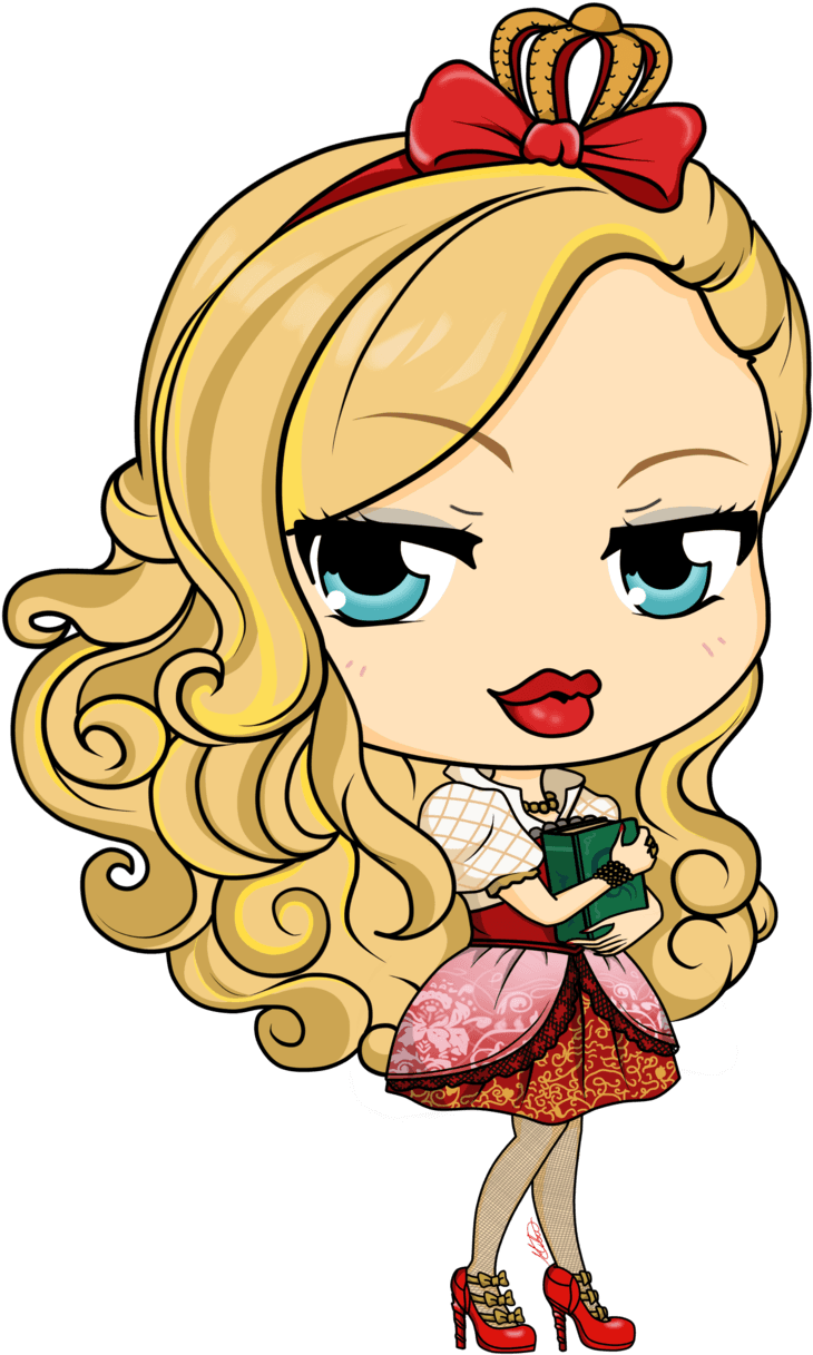 Ever After High - Ever After High Apple White Chibi - Free Transparent PNG Clipart Images Download. - Transparent PNG Free Download | PNGio