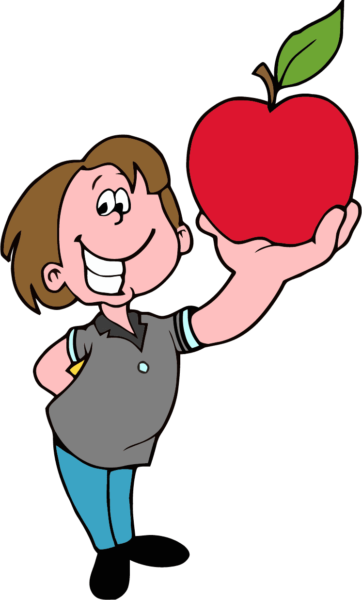 School Boy Apple Png Clipart - Holding An Apple Clip Art - Free Transparent PNG Clipart Images Download. - Transparent PNG Free Download | PNGio