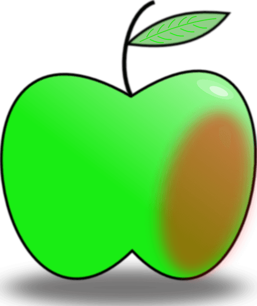 Simple Apple - Free Transparent PNG Clipart Images Download. - Transparent PNG Free Download | PNGio