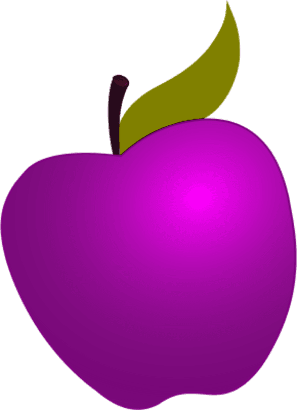 Free Red Purple Cliparts, Download Free Clip Art, Free - Purple Apple Clipart - Free Transparent PNG Clipart Images Download. - Transparent PNG Free Download | PNGio