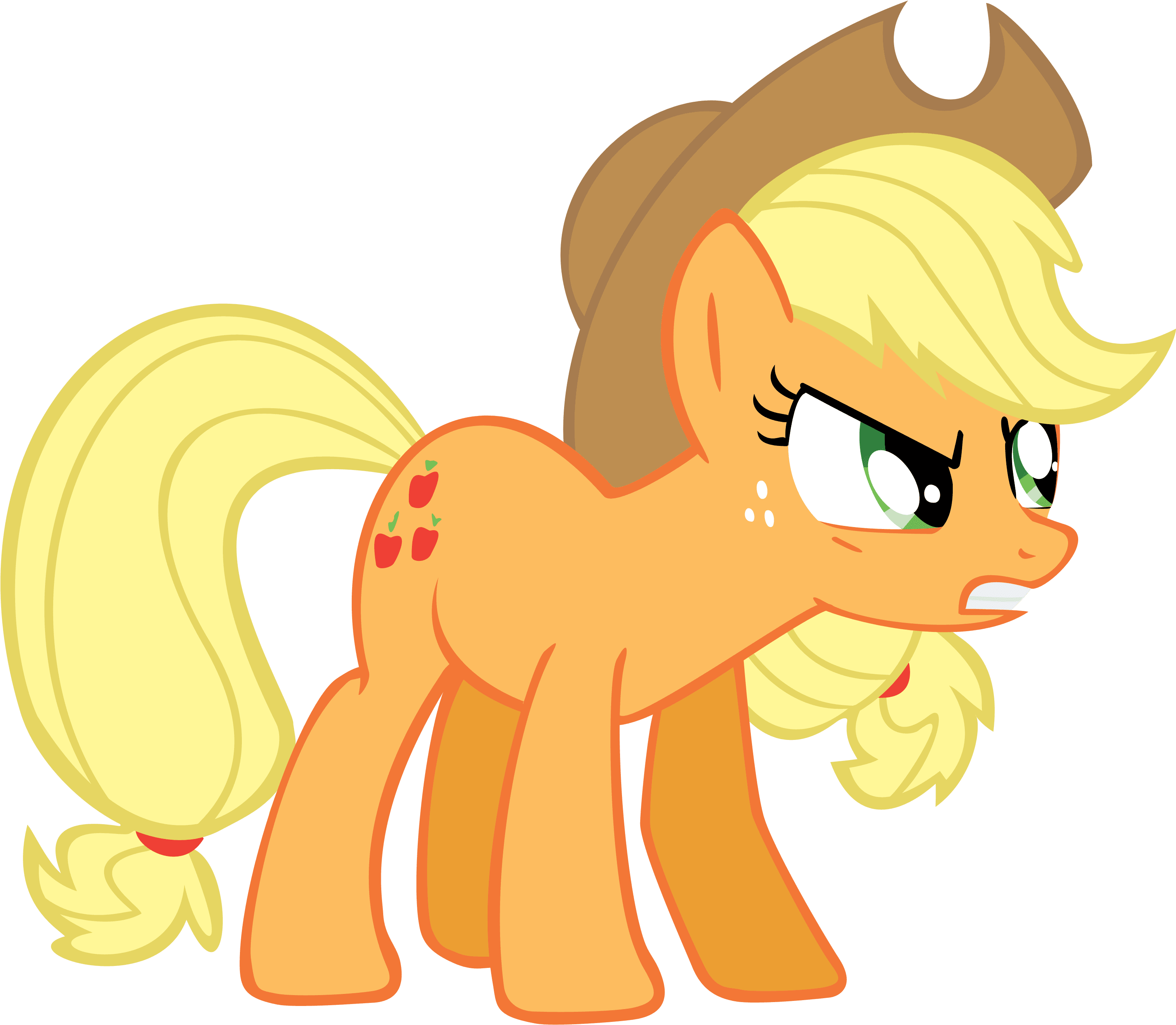 Mad By Smlahyee - My Little Pony Apple Jack - Free Transparent PNG Clipart Images Download. - Transparent PNG Free Download | PNGio