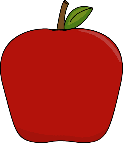 Big Apple - Apple Mycutegraphics - Free Transparent PNG Clipart Images Download. - Transparent PNG Free Download | PNGio
