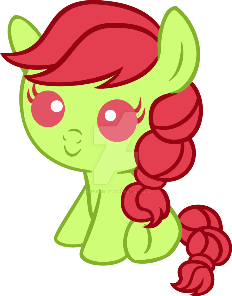 Baby Appletaffy By Angelkitty17 Mlp - Mlp Apple Baby - Free Transparent PNG Clipart Images Download. - Transparent PNG Free Download | PNGio