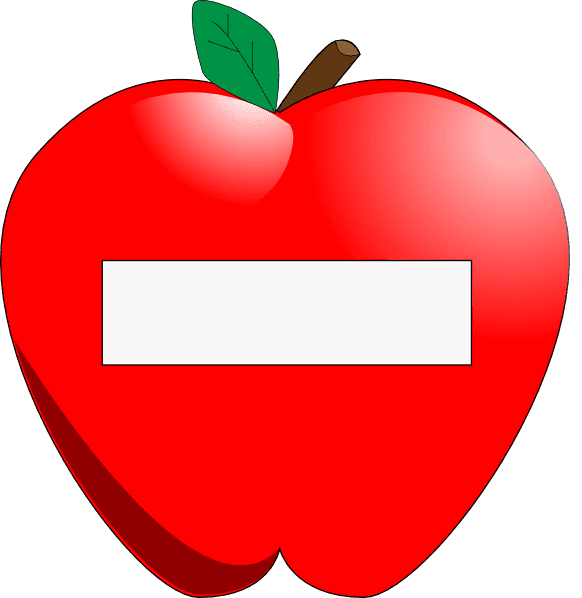 Apple Name Tag Clip Art At Clker - Apple Name Tags Printable - Free Transparent PNG Clipart Images Download. - Transparent PNG Free Download | PNGio