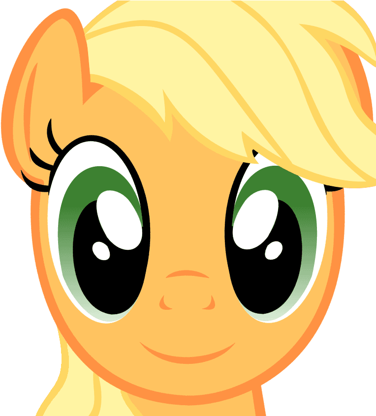 Applejack Face By Maybyaghost - Apple Jack My Little Pony Face - Free Transparent PNG Clipart Images Download. - Transparent PNG Free Download | PNGio