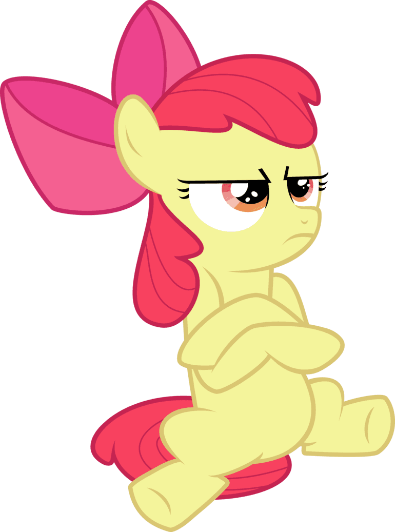 Apple Bloom, Apple Family Reunion, Artist - Angry Apple Bloom Mlp - Free Transparent PNG Clipart Images Download. - Transparent PNG Free Download | PNGio