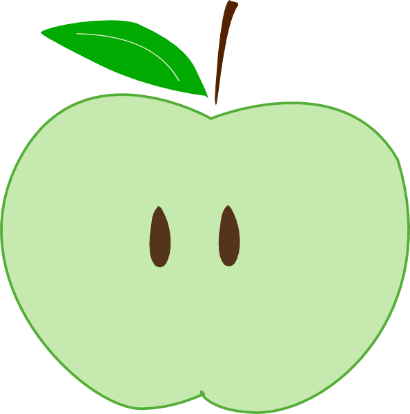 Green Apple Art - Free Transparent PNG Clipart Images Download. - Transparent PNG Free Download | PNGio