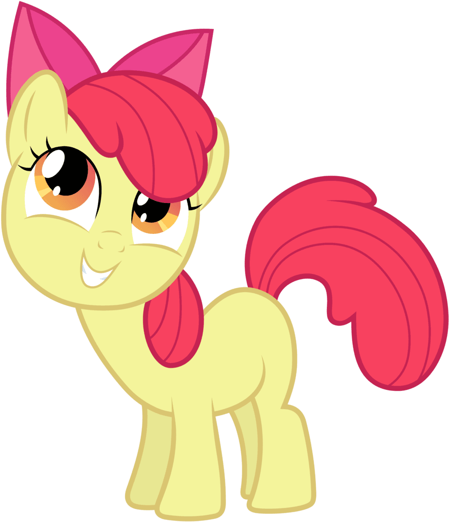 My Little Pony Clipart Apple Bloom - My Little Pony Apple Bloom - Free Transparent PNG Clipart Images Download. - Transparent PNG Free Download | PNGio